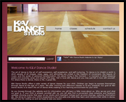 KV Dance Studio Website