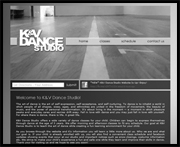 KV Dance Studio Website